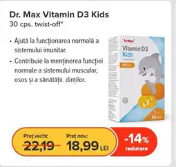 Dr.Max Dr. Max Vitamin D3 Kids Ofertă