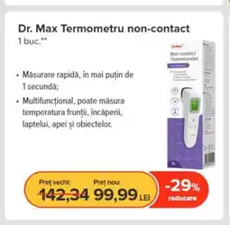 Dr.Max Dr. Max Termometru non-contact Ofertă