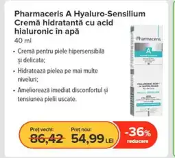 Dr.Max Pharmaceris A Hyaluro-Sensilium Cremă hidratantă cu acid hialuronic în apă Ofertă