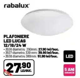 Ambient Plafoniere led lucas Ofertă