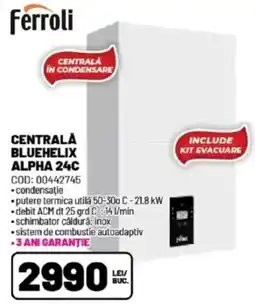 Ambient Centrală bluehelix alpha 24c Ofertă