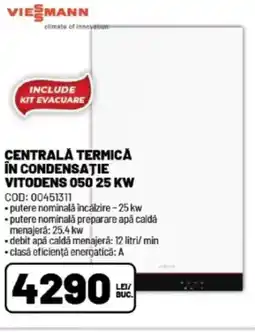 Ambient Centrala termică în condensaţie vitodens 050 25 kw Ofertă