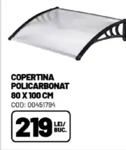 Ambient Copertina policarbonat Ofertă