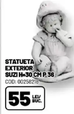 Ambient Statueta exterior suzi h-30 cm p36 Ofertă