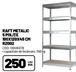 Ambient Raft metalic 5 polite 180x120x45 cm rz002 Ofertă