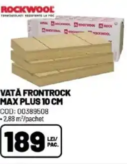 Ambient Vată frontrock max plus 10 cm Ofertă