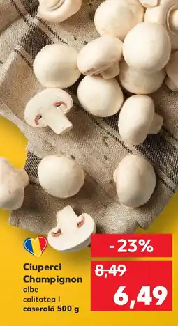 Kaufland Ciuperci Champignon albe Ofertă