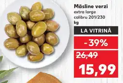 Kaufland Măsline verzi Ofertă