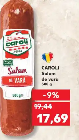 Kaufland CAROLI Salam de vară Ofertă