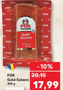 Kaufland FOX Gold Salami Ofertă
