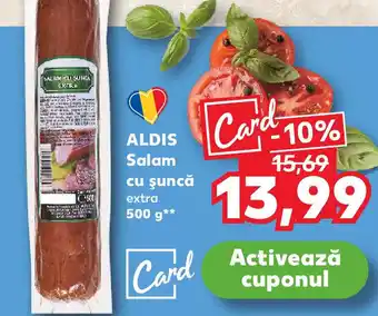 Kaufland ALDIS Salam cu şuncă extra Ofertă