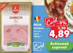 Kaufland MEDA Jambon de porc feliat Ofertă
