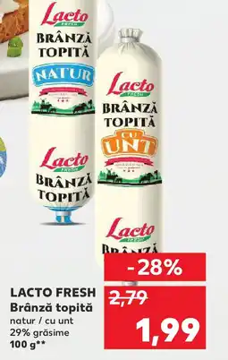Kaufland LACTO FRESH Brânză topită Ofertă
