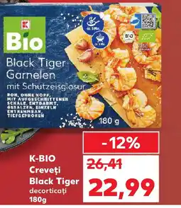 Kaufland K-BIO Creveţi Black Tiger decorticați Ofertă