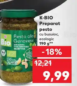 Kaufland K-BIO Preparat pesto Ofertă