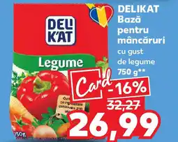 Kaufland DELIKAT Bază pentru mâncăruri Ofertă