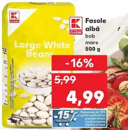 Kaufland Fasole albă Ofertă