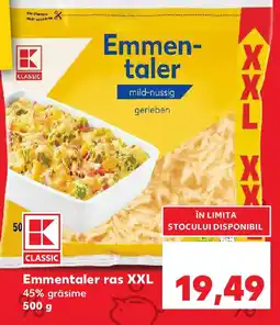 Kaufland Emmentaler ras XXL Ofertă