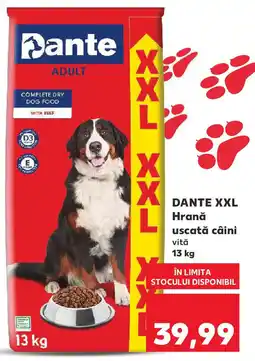Kaufland DANTE XXL Hrană uscată câini Ofertă