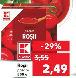Kaufland Roşii pasate Ofertă