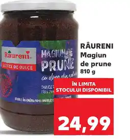 Kaufland RÂURENI Magiun de prune Ofertă