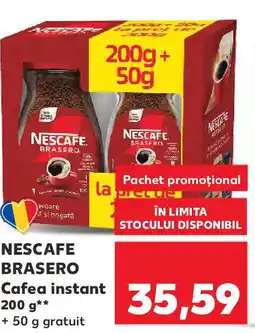 Kaufland NESCAFE BRASERO Cafea instant Ofertă