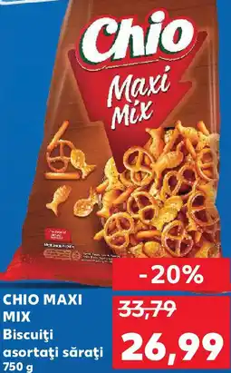 Kaufland CHIO MAXI MIX Biscuiţi asortaţi săraţi Ofertă