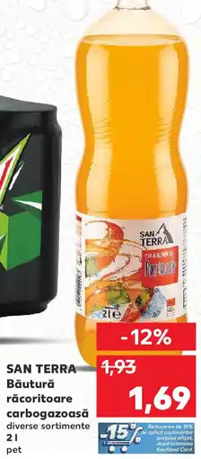 Kaufland SANA TERRA Băutură răcoritoare carbogazoasă Ofertă