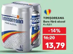 Kaufland TIMIȘOREANA Bere fără alcool Ofertă