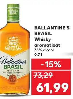 Kaufland BALLANTINE'S BRASIL Whisky aromatizat Ofertă
