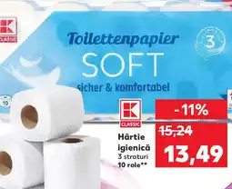 Kaufland Hârtie igienică Ofertă