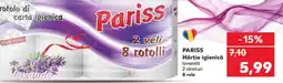 Kaufland PARISS Hârtie igienică Ofertă