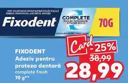 Kaufland FIXODENT Adeziv pentru proteza dentară complete fresh Ofertă