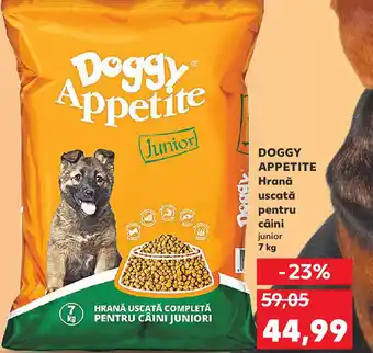 Kaufland DOGGY APPETITE Hrană uscată pentru câini junior Ofertă