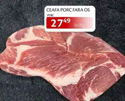 Unicarm Ceafa porc fara os Ofertă