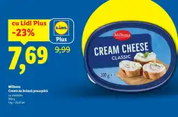 Lidl Milbona Cremă de brânză proaspătă Ofertă