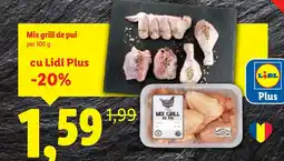 Lidl Mix grill de pui per Ofertă