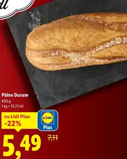 Lidl Pâine Durum Ofertă