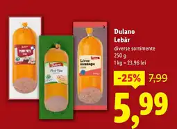 Lidl Dulano Lebar Ofertă