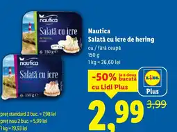 Lidl Nautica Salată cu icre de hering Ofertă