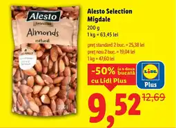 Lidl Alesto Selection Migdale Ofertă