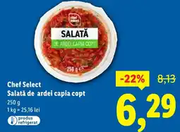 Lidl Chef Select Salată de ardei capia copt Ofertă