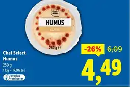Lidl Chef Select Humus Ofertă