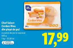 Lidl Chef Select Cordon Bleu din piept de pui Ofertă