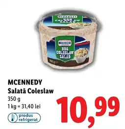 Lidl MCENNEDY Salată Coleslaw Ofertă