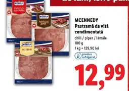 Lidl MCENNEDY Pastramă de vită condimentată Ofertă