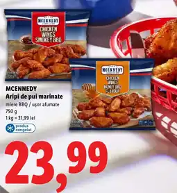 Lidl MCENNEDY Aripi de pui marinate Ofertă