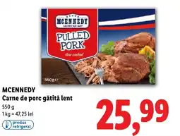 Lidl MCENNEDY Carne de porc gătită lent Ofertă