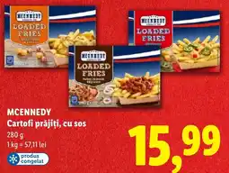 Lidl MCENNEDY Cartofi prăjiți, cu sos Ofertă