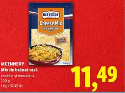 Lidl MCENNEDY Mix de brânză rasă Ofertă